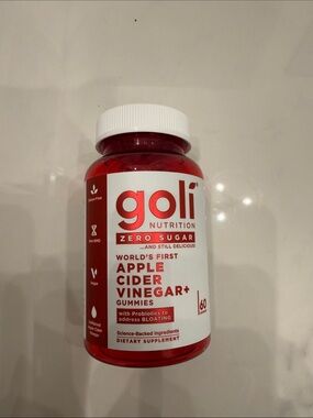 Gold nutrition Apple Cider Vinegar Gummies — Red